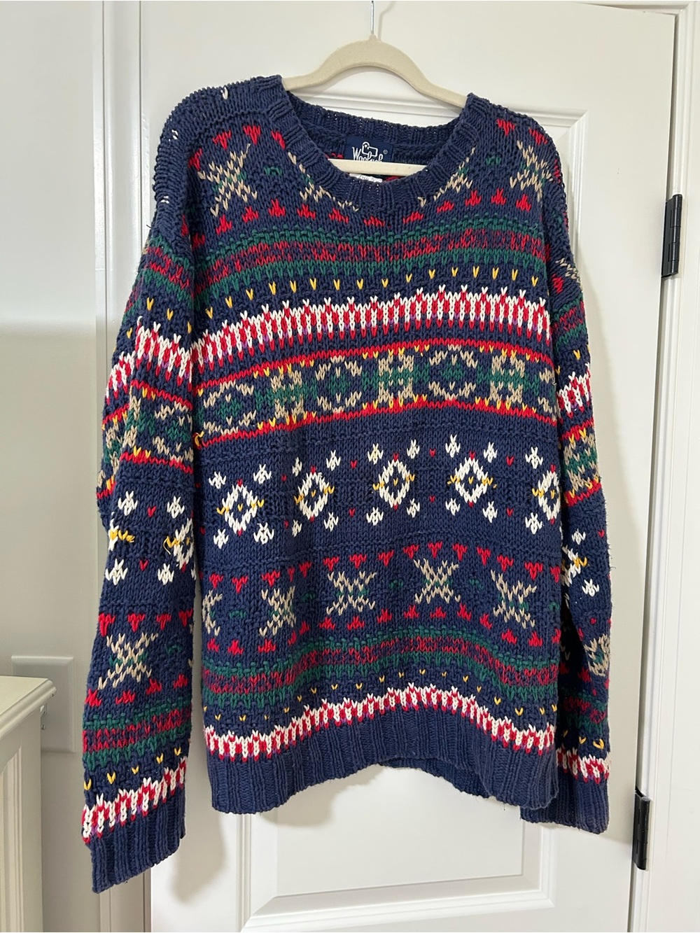 Men’s Woolrich Fair Isle Knit Sweater